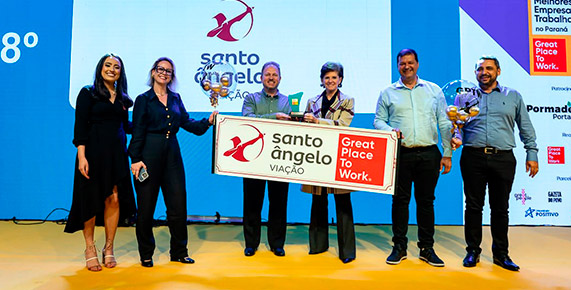 Viação Santo Ângelo e Auto Viação Santo Antônio - Empresa de Ônibus em Curitiba e Região Metropolitana | Premiação GPTW